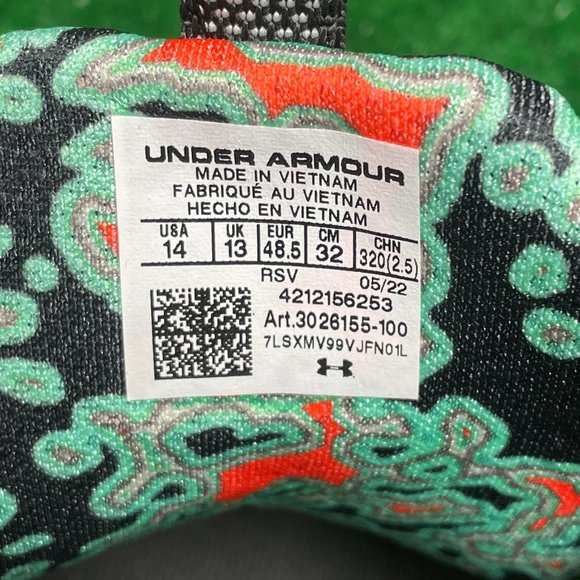 Under Armour HOVR Apex 3 Utility Mens Training Shoes Gray 3026155-100 NEW Multi - Picture 7 of 7